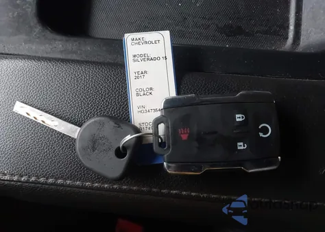 2017 Chevrolet Silverado 1500 1Lt из США, поврежденный, VIN 3GCPCREC8HG347354